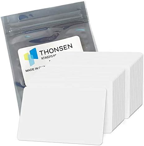 thonsen nfc cards|Amazon.com: THONSEN 40pcs NFC Tags NTAG215 NFC Cards .